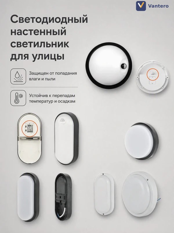 Светодиодный настенный светильник для улицы — OEM-модель