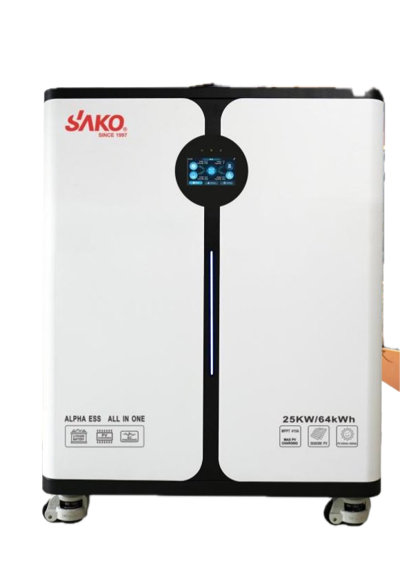 SAKO Alpha ESS-25KW 64kWh — накопитель для коммерческого объекта
